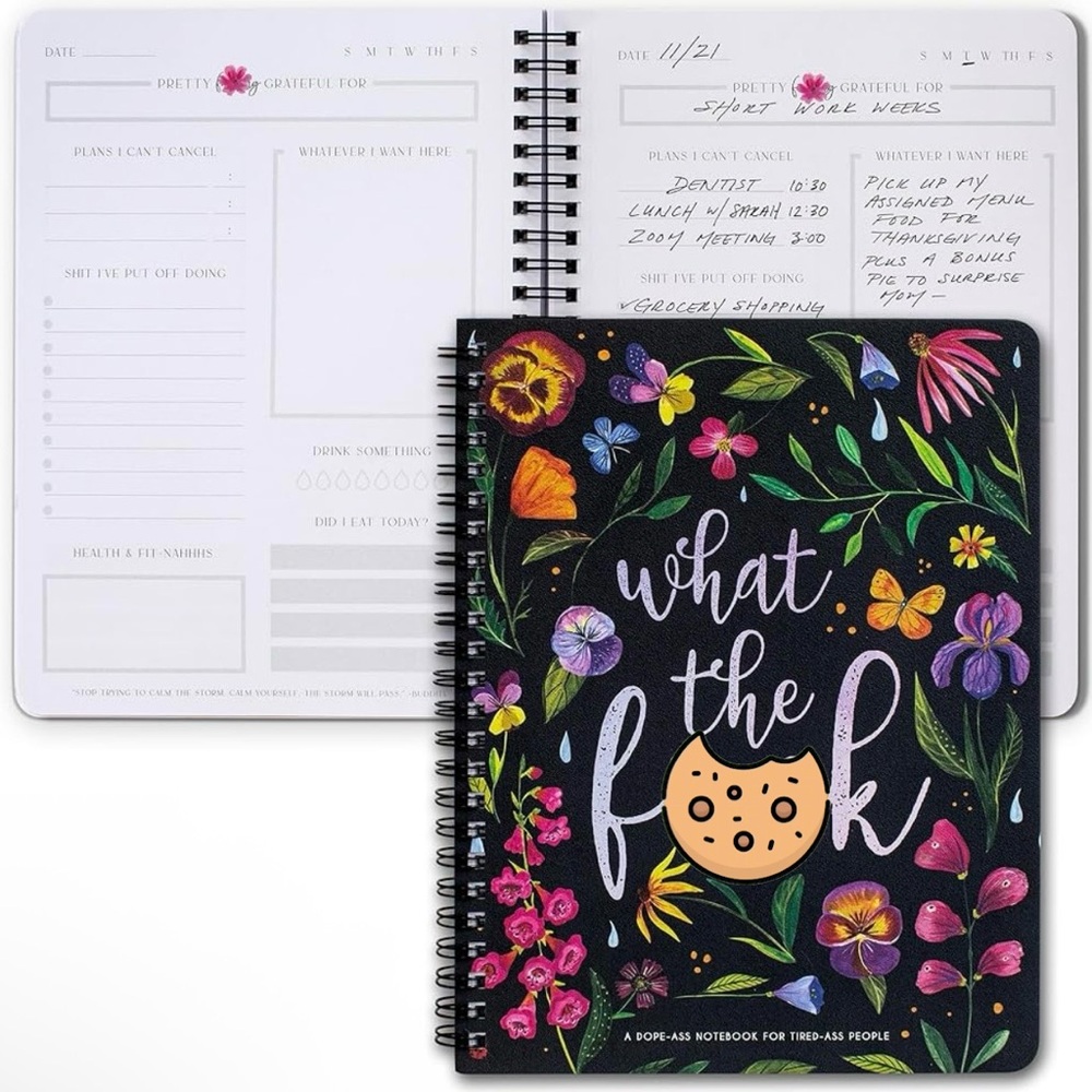 WTF 120 Day Daily Planner NWT